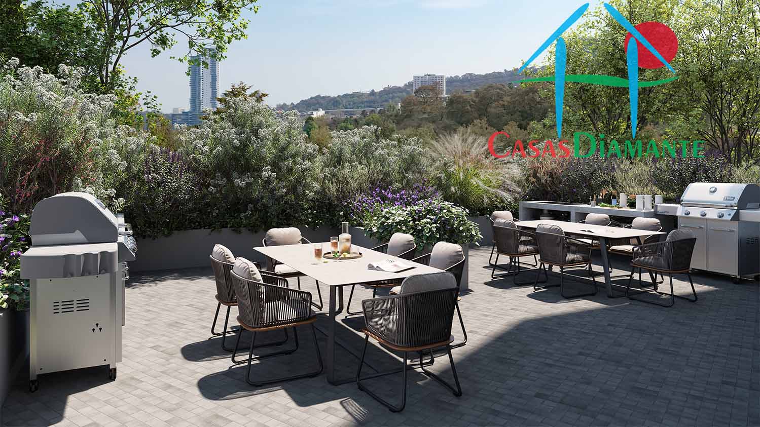 Bosque Real Sky View - Zona de asadores 1 Bosque Real Sky View - Zona de asadores 1